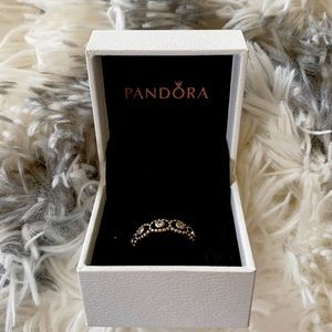 Pandora ring - studded band